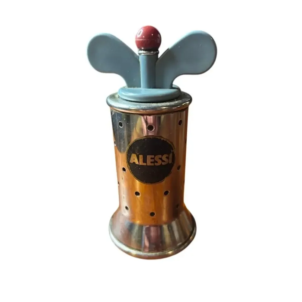 Alessi Michael Graves Pepper Mill Stainless Steel Postmodern Italy Early Design